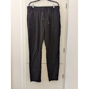 RAW Multipants Black Drawstring Waist Relaxed Fit Pants With Pockets Lightweight